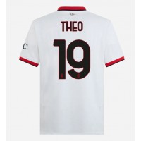 Camisa de Futebol AC Milan Theo Hernandez #19 Equipamento Secundário 2024-25 Manga Curta